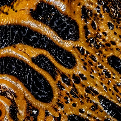 Image similar to macro photography of animal skin with parasites, national geographic photography, realistic, ultra detailed, never seen, as above so below, 4 k, high quality image