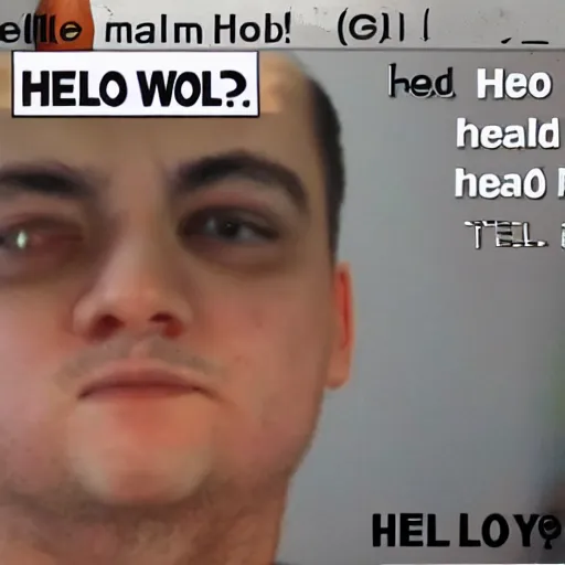 Prompt: < html > < head > < title > hello world < / title > < / head > < body > hello world < / body > < / html >