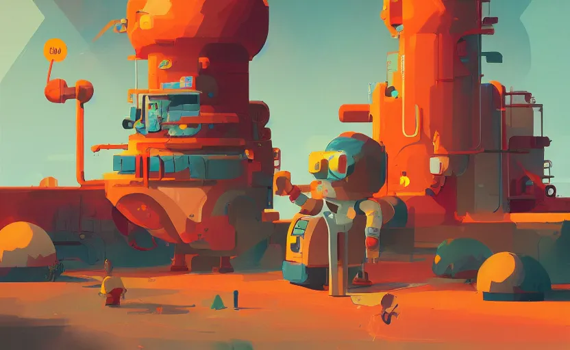 Image similar to tata punch, james gilleard, print, game art