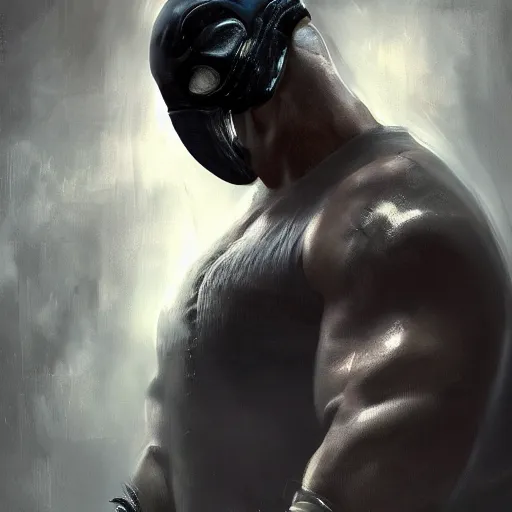 Image similar to bane, artstation hall of fame gallery, editors choice, #1 digital painting of all time, most beautiful image ever created, emotionally evocative, greatest art ever made, lifetime achievement magnum opus masterpiece, the most amazing breathtaking image with the deepest message ever painted, a thing of beauty beyond imagination or words