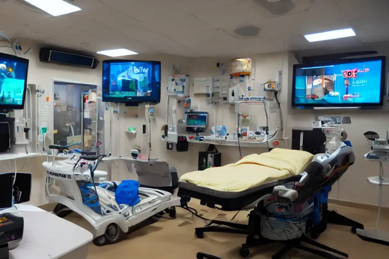 Image similar to gaming hospital