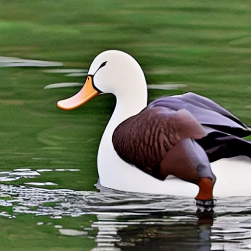 Prompt: kanye west as a duck