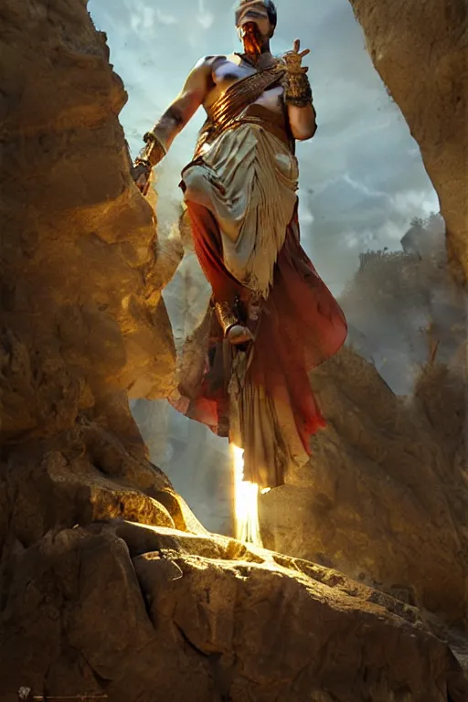 Image similar to ancient roman steve buscemi ascending wearing the civic crown while he levitates and hovers above the ground glowing with power small rocks and pebbles begin lifting off the ground around him, art by anders zorn, wonderful masterpiece by greg rutkowski, beautiful cinematic light, american romanticism by greg manchess, jessica rossier