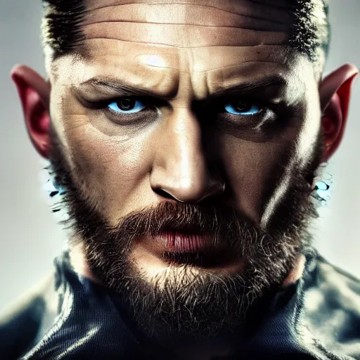 Image similar to Tom Hardy in wolverine Suit 4K quality Photorealism