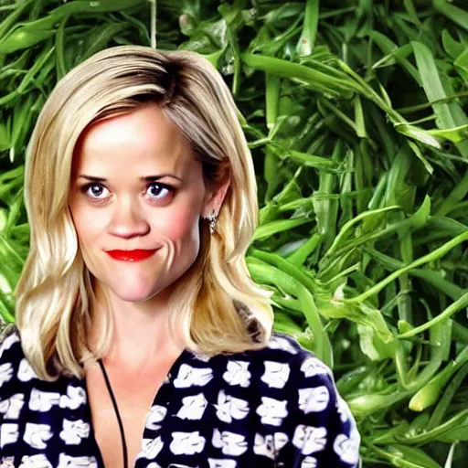 Image similar to a pile of rice with reece witherspoon face