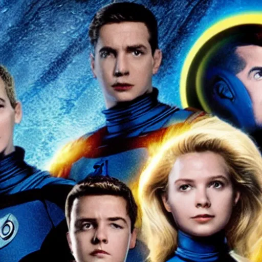 Image similar to Still of the film the Fantastic Four with Ryan George as Reed Richards