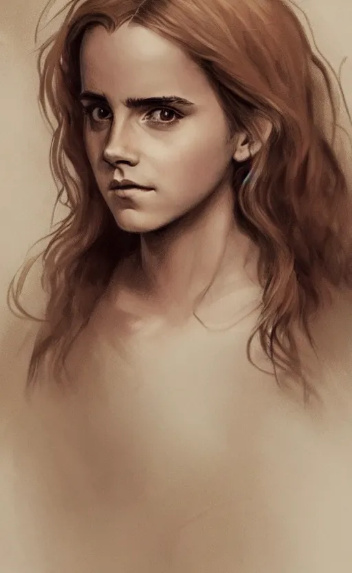 Prompt: emma watson, hermione granger, traditional corsican, intricate, highly detailed, artstation, illustration, jurgens, rutkowski, bouguereau