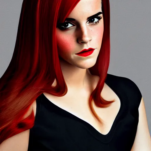 Image similar to Emma Watson modeling as Jessica Rabbit from Zelda, (EOS 5DS R, ISO100, f/8, 1/125, 84mm, postprocessed, crisp face, facial features)