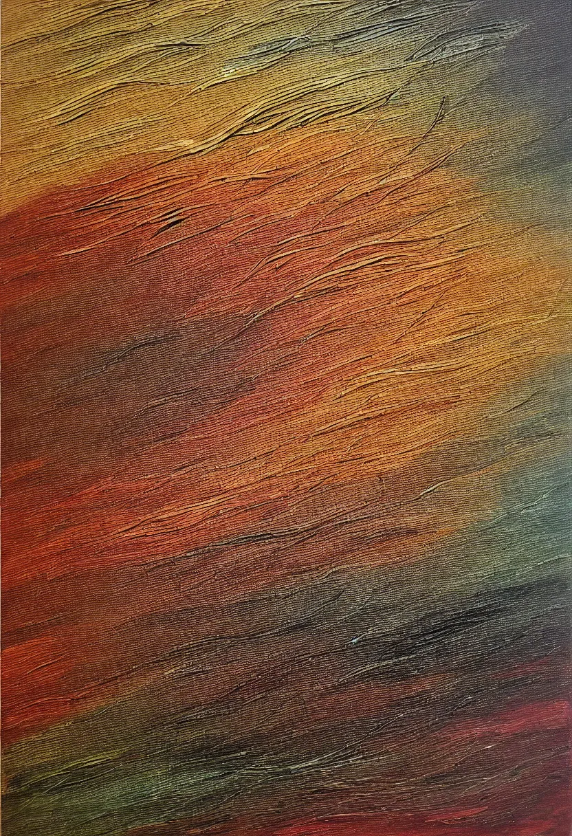 Image similar to feather textured acrylic painting extra large abstract, aesthetically pleasing natural earthy color tones