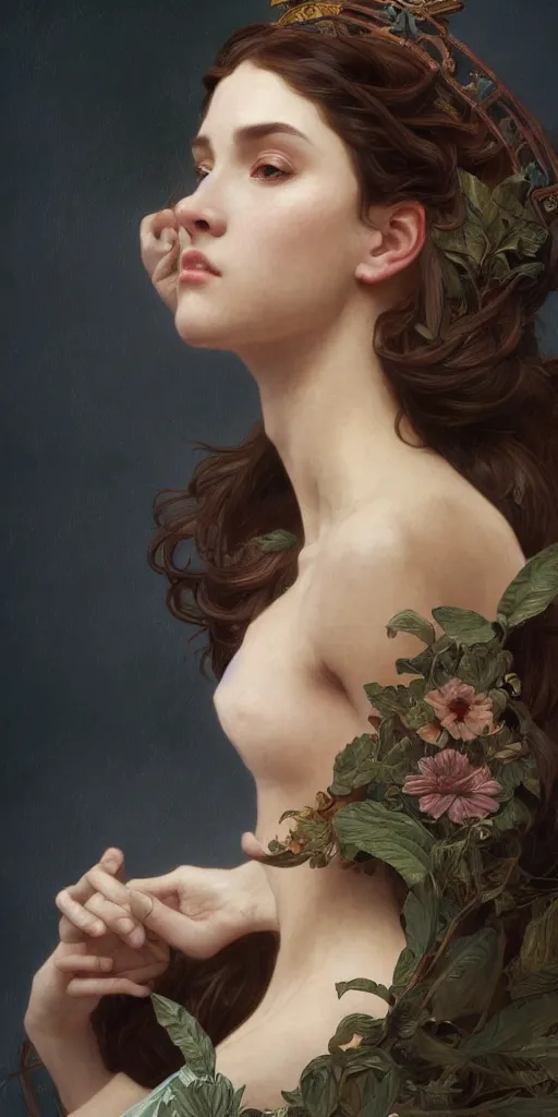 Image similar to portrait of luis loggiodice, intricate, elegant, highly detailed, digital painting, artstation, concept art, smooth, sharp focus, illustration, art by artgerm and greg rutkowski and alphonse mucha and william - adolphe bouguereau