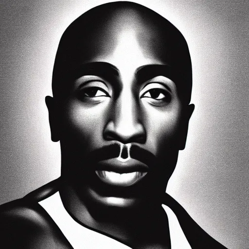 Prompt: tupac shakur, 9 0 years old, photograph realistic