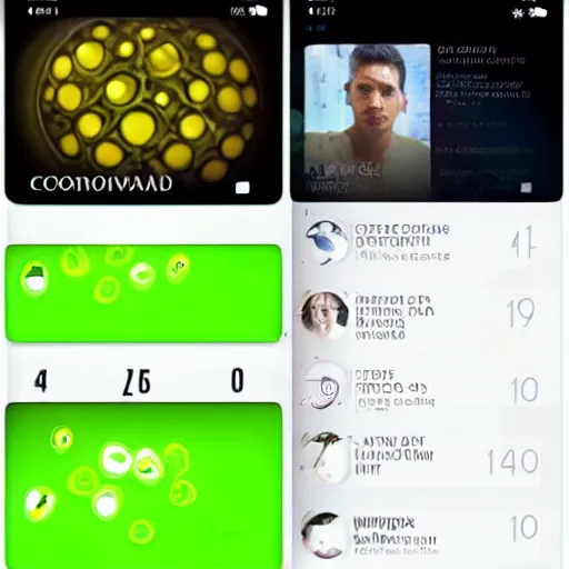 Prompt: iphone app for curing coronaviruses, movie still, 4 k