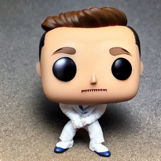 Image similar to funko pop elon musk