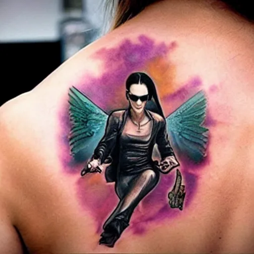 Matrix Tattoo Ink Neo Wake Up | Tatoo, Tatuagem, Tatuagem feminina