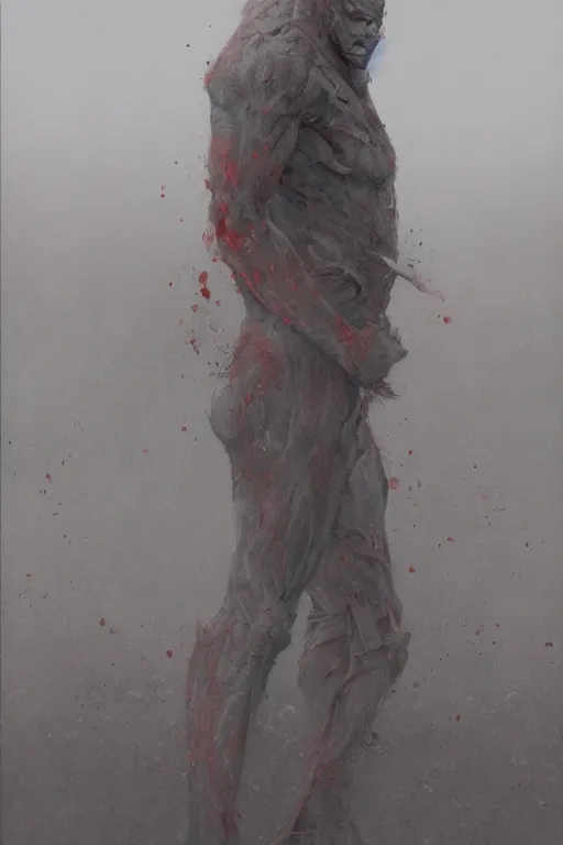 Prompt: Concept art for Aurora new single, Something inside you is violence and danger, i knew from the moment we met, you are a dangerous thing painted by Wayne Barlowe, Greg Rutkowski, zdislav beksinski, Francis Bacon, trending on artstation, artstationHD, artstationHQ, 4k, 8k