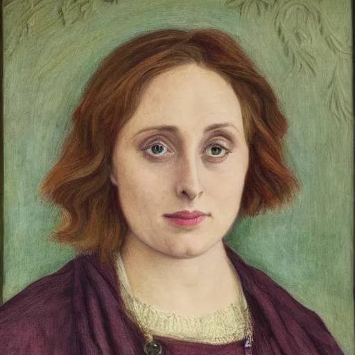 Prompt: portrait of isy suttie, preraphaelite, 8 k