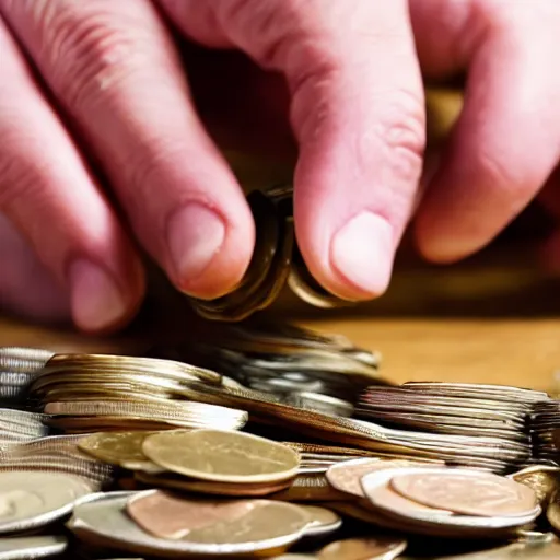 Image similar to photo of a dementia patient eating coins