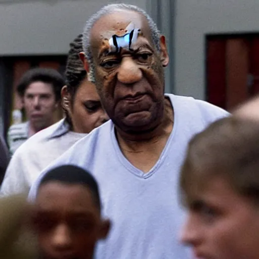 Image similar to bill cosby escaping from prison