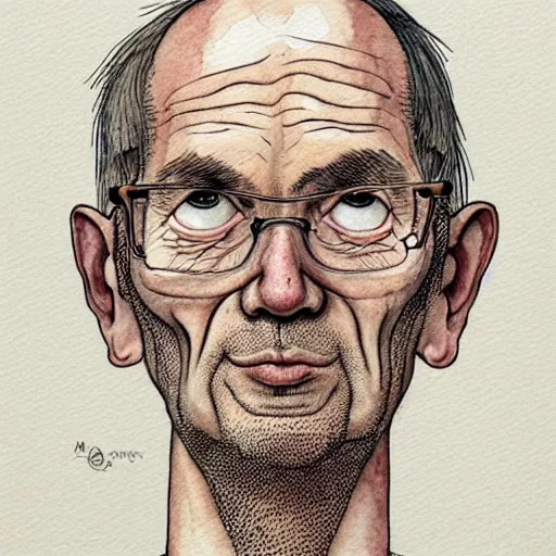 Prompt: a portrait a very ordinary person, by Mattias Adolfsson, detailed, whimsical, watercolor anatomically correct, beautiful perfect face, sharp focus, Highly Detailed