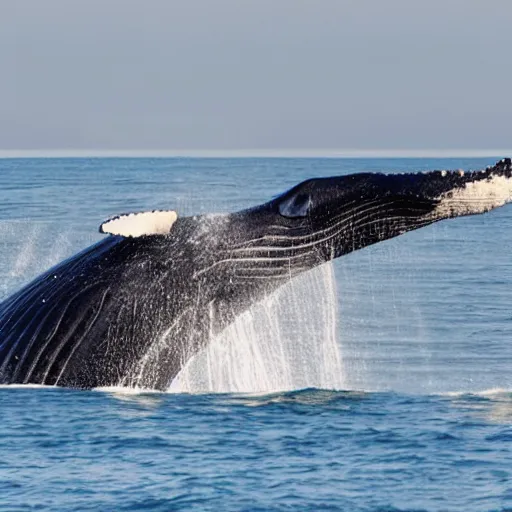 Image similar to whales are speaking on the phones and discussing about breakfast,