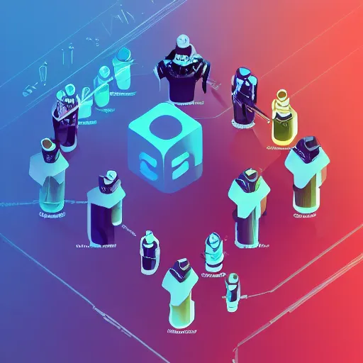 Image similar to Portrait of DataUnion Protocol - TOGETHER is more, a network of DataNFTs, Value Share Contracts and the TOGETHER token, data collaborations for a positive future, hyperrealistic, 3D render 8K, epic, trending on artstation, ultra detailed, beautiful lighting, close up, digital painting, isometric, organic, fashion of the future, organic, science fiction, cinematic, HDR, by Eryk Szczygieł and Ayami Kojima and Ruan Jia and Mandy Jurgens and Artgerm and william-adolphe bouguereau, NFT , seapunk , pop art. masterpiece.