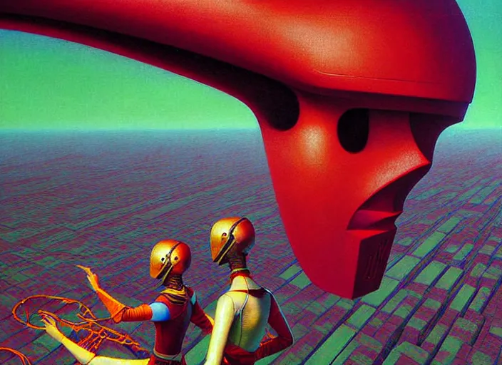 Image similar to beautiful extreme closeup photo in style of frontiers rendered in octane 3d of knights in motorcycle helmets play soccer in amphitheater , fashion magazine September retrofuturism edition, , Edward Hopper and James Gilleard, Zdzislaw Beksinski, Steven Outram, highly detailedrich deep colors. rich deep colors. Beksinski painting, art by Takato Yamamoto. masterpiece. rendered in blender, ultra realistic, smooth shading, ultra detailed, high resolution, cinematic, unreal 6