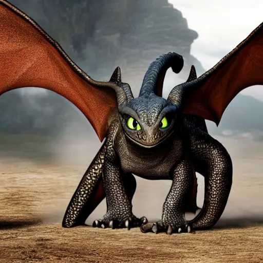 Image similar to how to train your. dragon