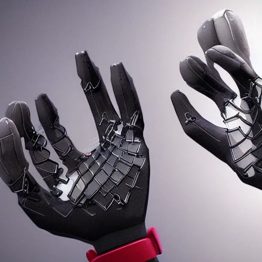 Prompt: Ra-Ra-Rasputin: Russia's latest glove machine, hyperrealistic, trending on ArtStation