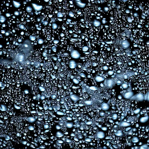 Prompt: a photograph of the macro particles of water