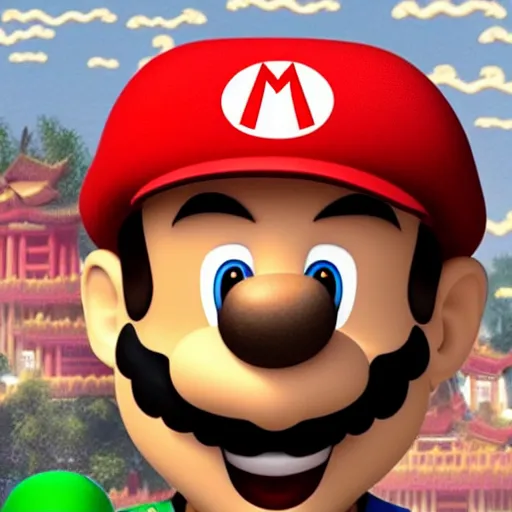 Image similar to Chinese Mario