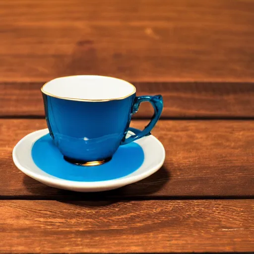 Prompt: HD photo of a tea cup, at Behance