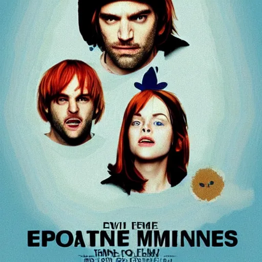 Image similar to Eternal Sunshine of the Spotless Mind movie poster