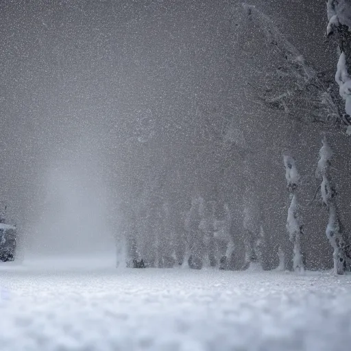 Image similar to Photorealistic photograph of a blizzard by Sergey Gorshkov, photorealism, photorealistic, realism, real, highly detailed, ultra detailed, detailed, f/2.8L Canon EF IS lens, Canon EOS-1D Mark II, Wildlife Photographer of the Year, Pulitzer Prize for Photography, 8k