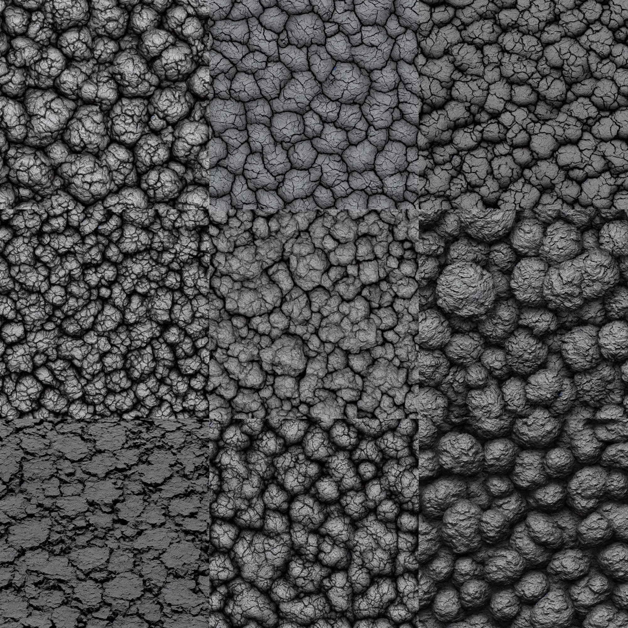 Image similar to high resolution coal texture, black, photorealistic, pbr, 8 k, 3 0 0 dpi, seamless, realistic shadows, c 4 d, ue 5, blender, volumetric lighting, ray tracing, octane rendering,