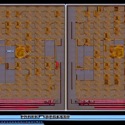 Prompt: semi realistic phantasy star iii : generations of doom game screen battle rendered by stanley artgem, rpgmaker