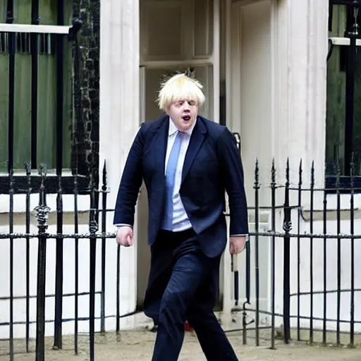 Image similar to boris johnson dressed as an egirl