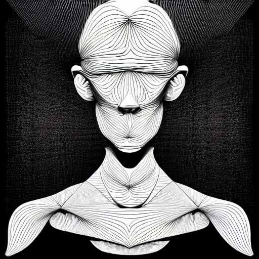 Image similar to white conceptual figurative post - morden monumental abstract portrait made by escher and piranesi, highly conceptual figurative art, intricate detailed illustration, illustration sharp geometrical detail, vector sharp graphic, controversial poster art, polish poster art