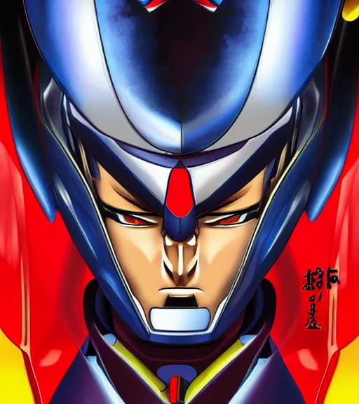 Prompt: go nagai ishikawa ken style manga anime super robot portrait detailed painting drawing realistic 3d hd key visual official media with touch of frank Miller Alex Ross ito junji giger style trending