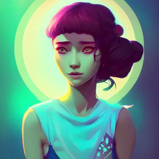 Image similar to portrait of a beautiful hippie, art by lois van baarle and ross tran and sam yang and ilya kuvshinov and guweiz, digital art, high detail, sharp focus, unreal engine 5, trending on artstation, deviantart, pinterest, 4 k uhd image