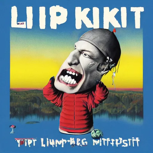 Image similar to limp bizkit album cover