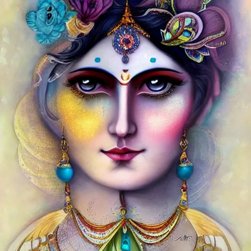 Image similar to krishna by anna dittmann