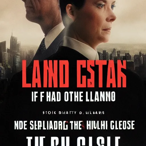 Prompt: the land of the man in the high castle
