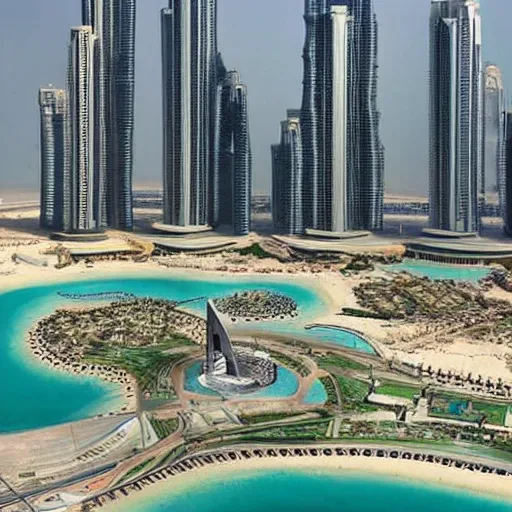 Prompt: dubai in 2 0 5 0