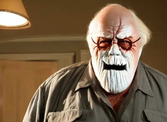 Prompt: wilford brimley as michael myers, movie still, from the new halloween kills movie, 8 k, realistic