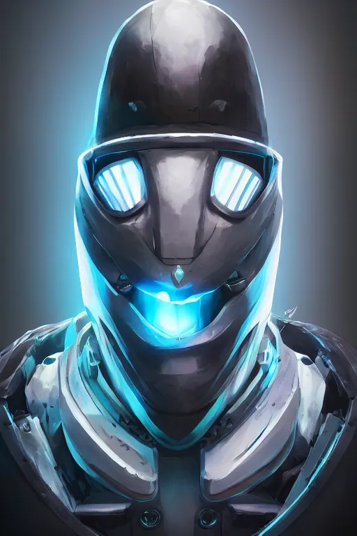 Image similar to epic mask helmet robot ninja portrait stylized as fornite style game design fanart by concept artist gervasio canda, behance hd by jesper ejsing, by rhads, makoto shinkai and lois van baarle, ilya kuvshinov, rossdraws global illumination radiating a glowing aura global illumination ray tracing hdr render in unreal engine 5