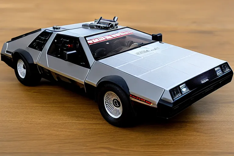 Image similar to cyberpunk 2 0 2 2 delorean