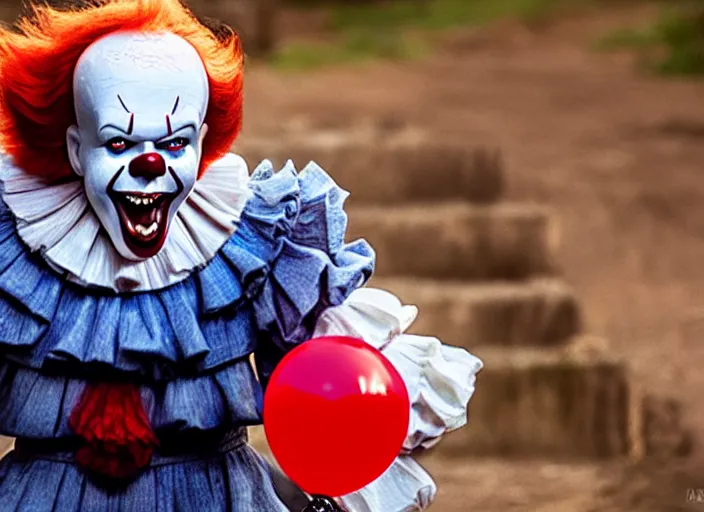 Image similar to pennywise obama, 4 k hdr, smooth, sharp focus, high resolution, award - winning photo