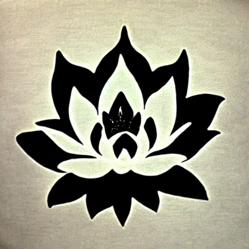 Image similar to zen lotus ink