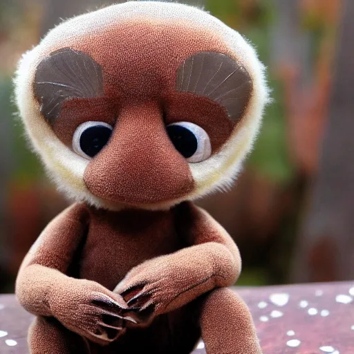 Image similar to soviet cartoon character cheburashka