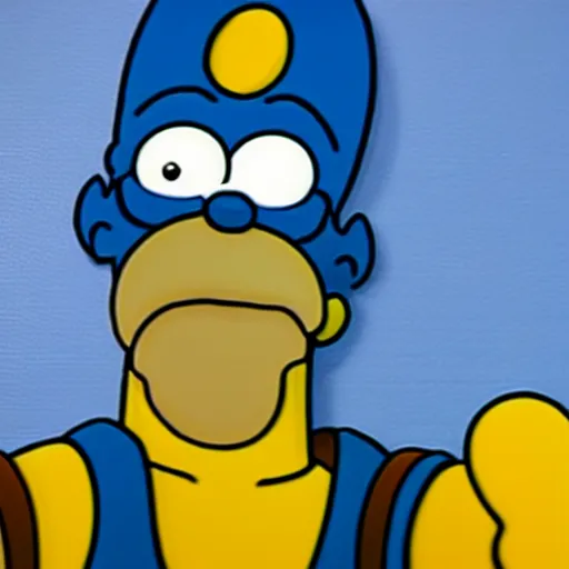 Prompt: hyper realistic homer simpson